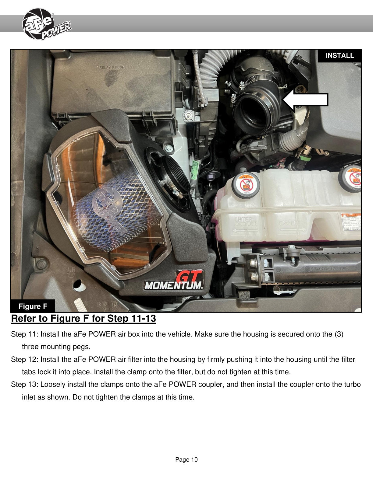 aFe Momentum GT 8" Pro 5R Cold Air Intake | Lexus GX550 V6-3.4L (24-25) (50-70124R)