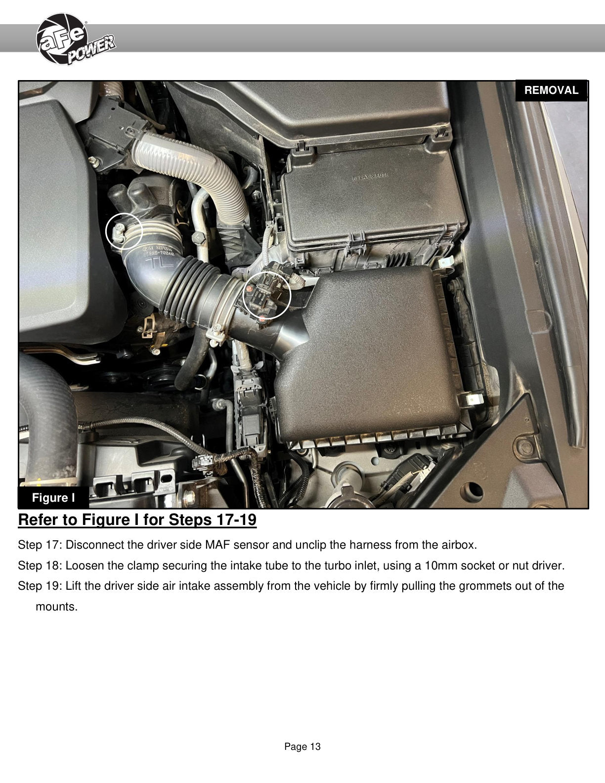 aFe Momentum GT 8" Pro 5R Cold Air Intake | Lexus GX550 V6-3.4L (24-25) (50-70124R)