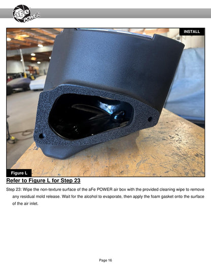 aFe Momentum GT 8" Pro 5R Cold Air Intake | Lexus GX550 V6-3.4L (24-25) (50-70124R)