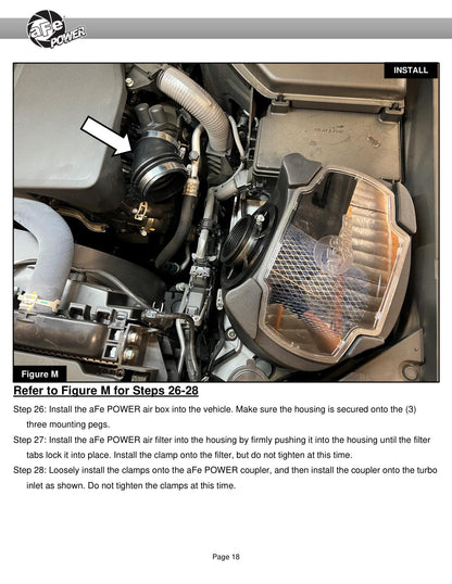 aFe Momentum GT 8" Pro 5R Cold Air Intake | Lexus GX550 V6-3.4L (24-25) (50-70124R)