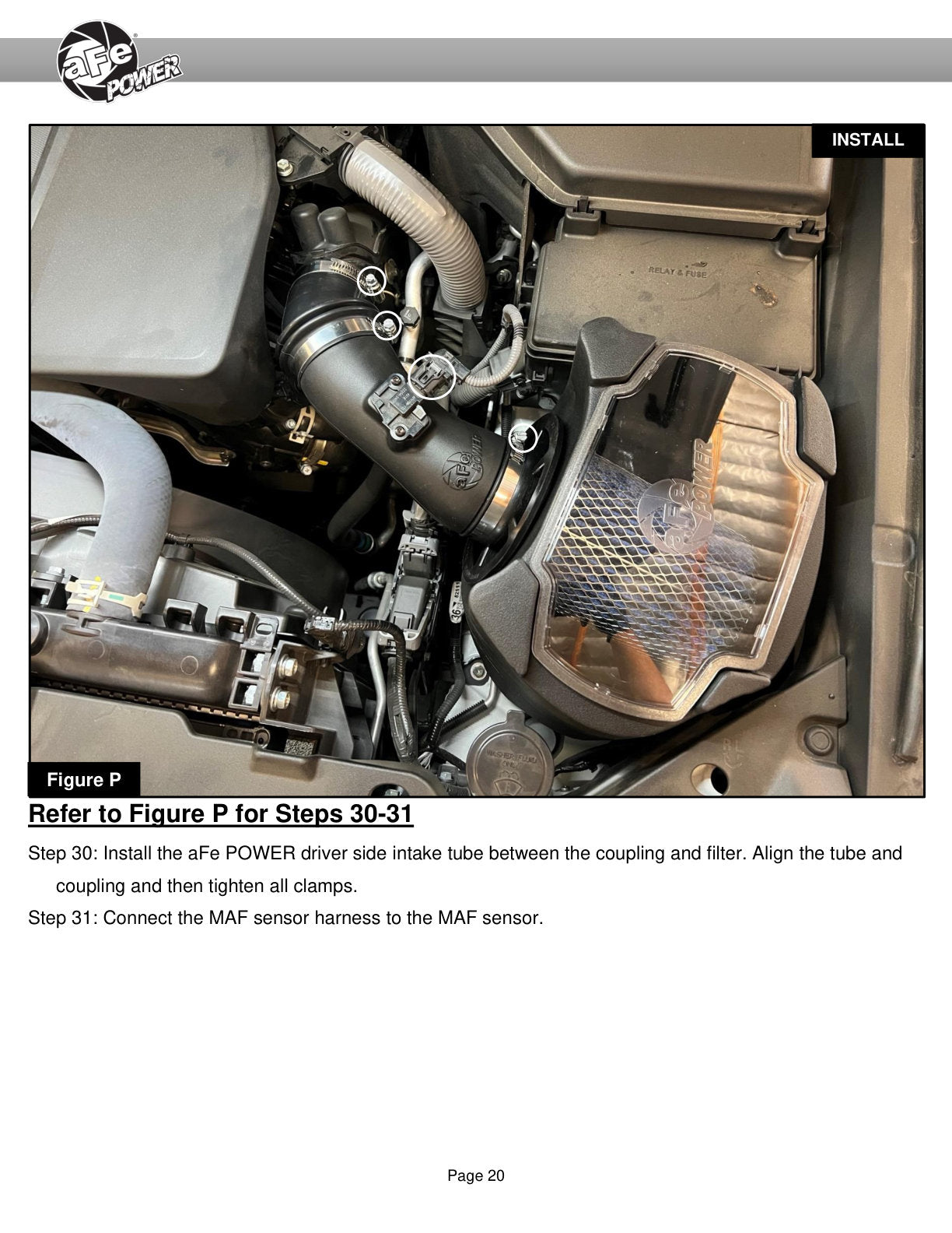 aFe Momentum GT 8" Pro 5R Cold Air Intake | Lexus GX550 V6-3.4L (24-25) (50-70124R)