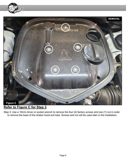 aFe Momentum GT Pro DRY S Intake | Dodge Challenger (11-23) (50-70125D)