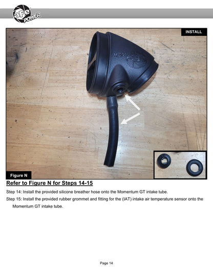 aFe Momentum GT Pro DRY S Intake | Dodge Challenger (11-23) (50-70125D)