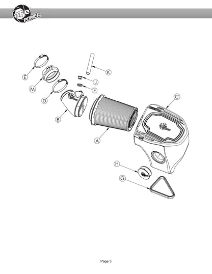 aFe Momentum GT Pro 5R Intake System | Dodge Challenger (11-23) (50-70125R)