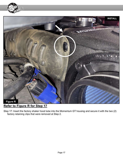 aFe Momentum GT Cold Air Intake System | Dodge Challenger V8 5.7L (50-70126R)