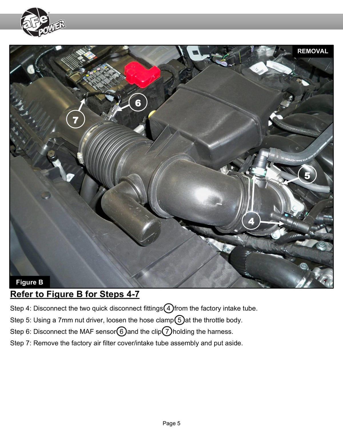 aFe Momentum GT Pro DRY S Intake | Ford F-250/F-350 2023+ V8 7.3L (50-70129D)