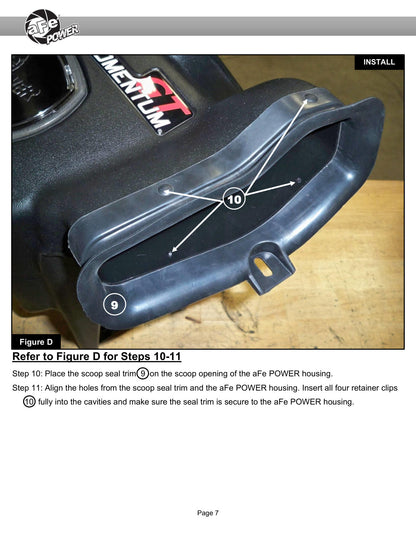aFe Momentum GT Pro DRY S Intake | Ford F-250/F-350 2023+ V8 7.3L (50-70129D)
