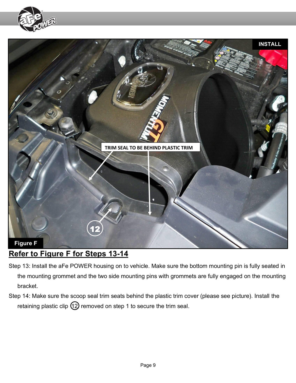 aFe Momentum GT Pro DRY S Intake | Ford F-250/F-350 2023+ V8 7.3L (50-70129D)