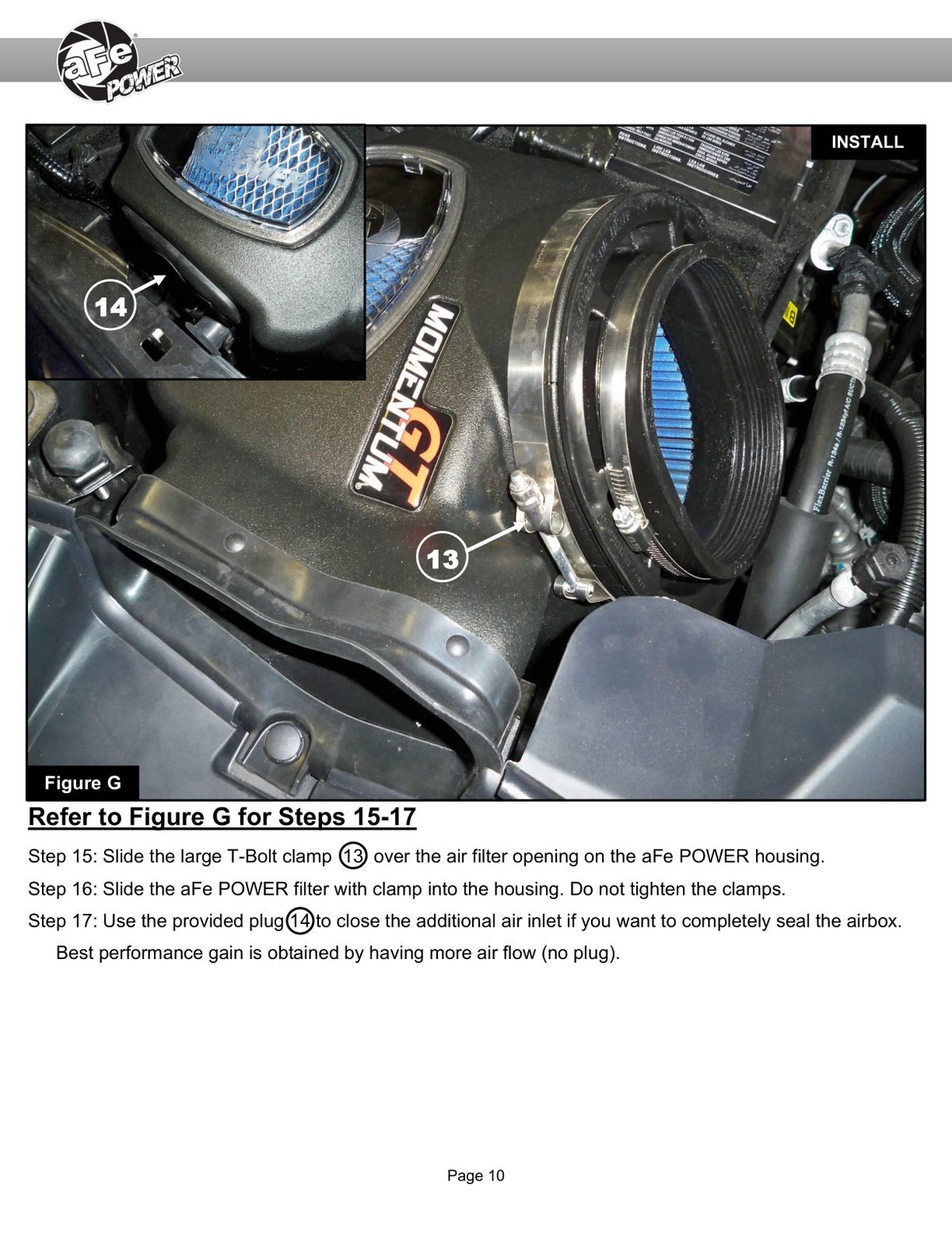 aFe Momentum GT Pro DRY S Intake | Ford F-250/F-350 2023+ V8 7.3L (50-70129D)
