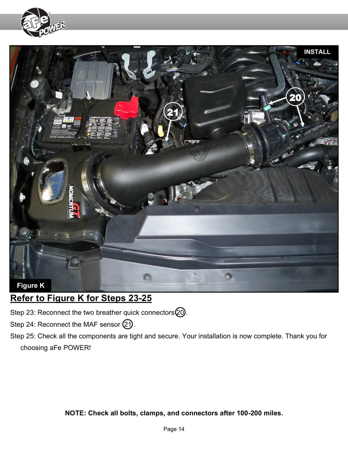 aFe Momentum GT Pro DRY S Intake | Ford F-250/F-350 2023+ V8 7.3L (50-70129D)