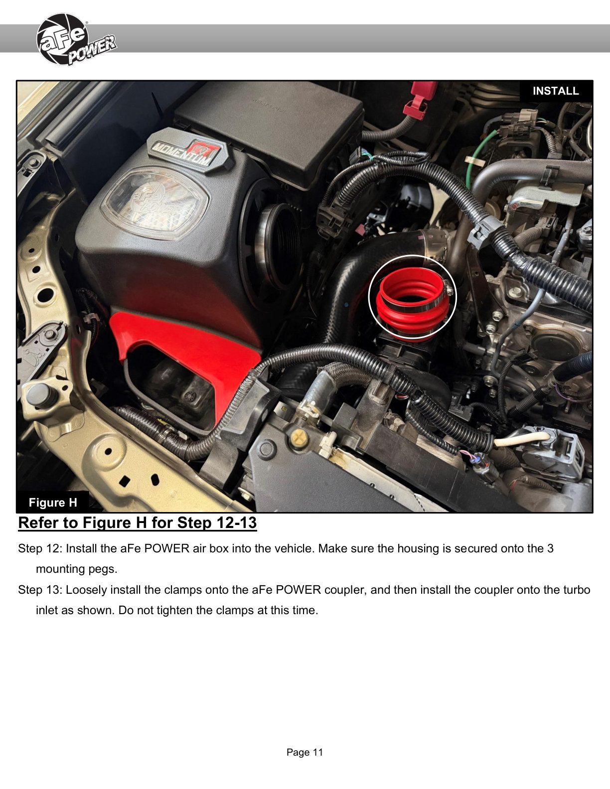 aFe 50-70131D TRD Pro CAI Momentum GT w/Pro DRY S Filter For Tacoma 24-25