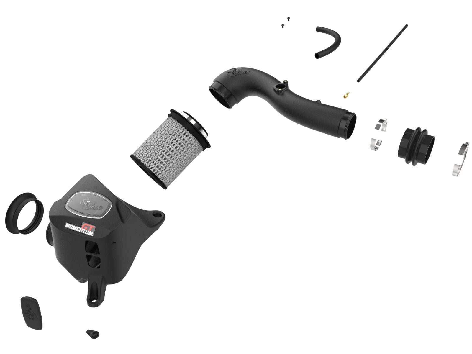 aFe 50-70134D Momentum GT CAI w/ Pro DRY S For Toyota Hilux 15-25 V6-4.0L