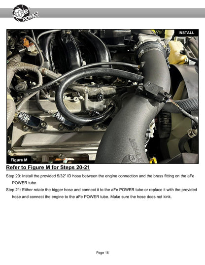 aFe 50-70134D Momentum GT CAI w/ Pro DRY S For Toyota Hilux 15-25 V6-4.0L