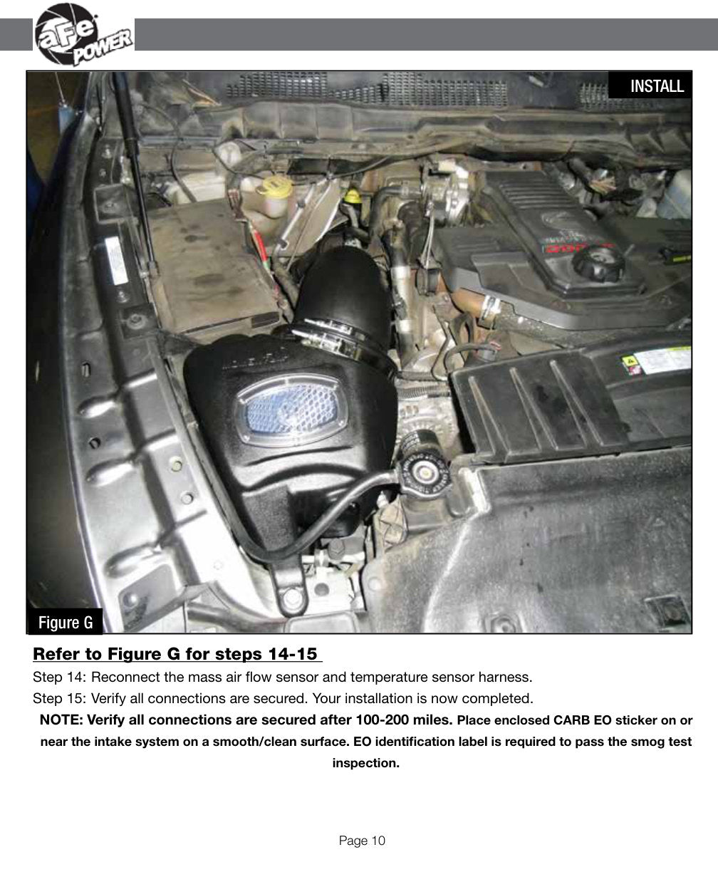 aFe Momentum HD Cold Air Intake System w/ Pro 10R Media | Dodge Cummins 6.7L (10+) (50-72004)