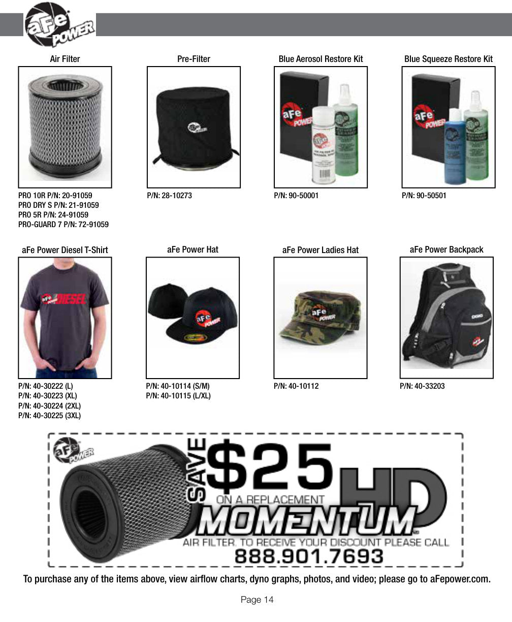 aFe Momentum HD Cold Air Intake System w/ Pro 10R Media | Dodge Cummins 6.7L (10+) (50-72004)