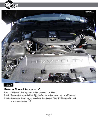 aFe Momentum HD Cold Air Intake | Ram 2500/3500 (13-18) (50-72005)