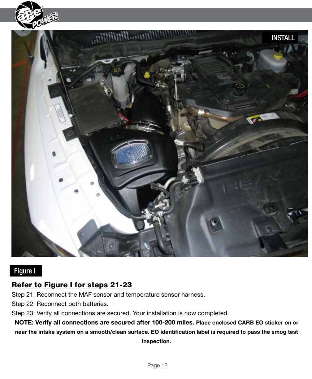 aFe Momentum HD Cold Air Intake | Ram 2500/3500 (13-18) (50-72005)