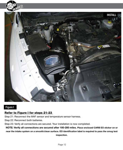 aFe Momentum HD Cold Air Intake | Ram 2500/3500 (13-18) (50-72005)