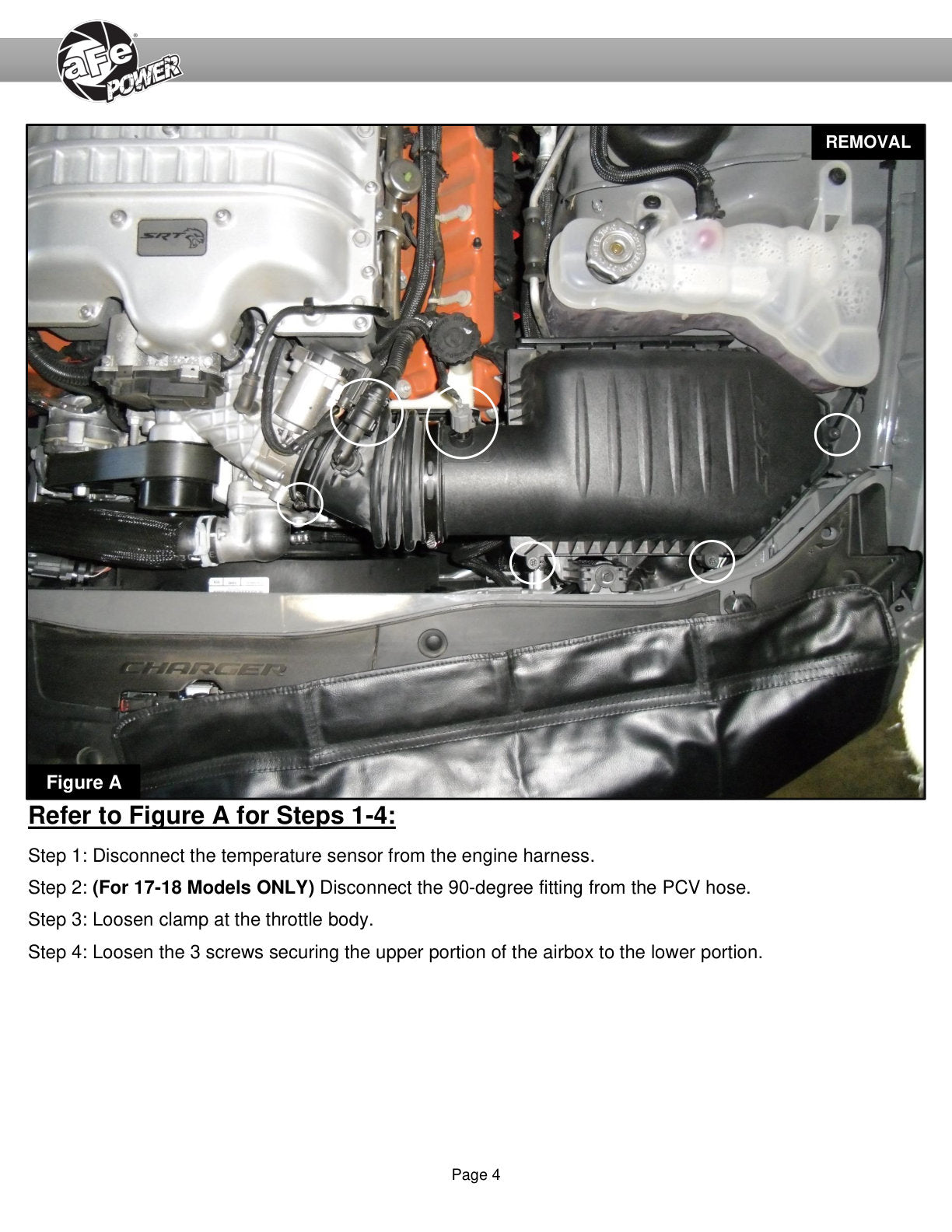 aFe Momentum GT Cold Air Intake | Dodge Challenger/Charger SRT Hellcat (17-20) (50-72205D)