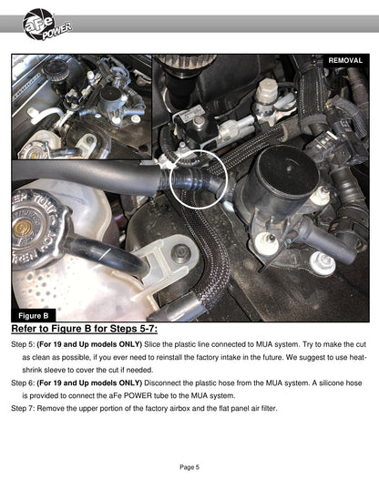 aFe Momentum GT D&S CAI | Charger/Challenger SRT Hellcat (17-18) (50-72205R)