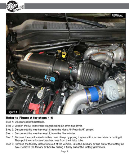 aFe Momentum HD Cold Air Intake | Ford F-250/350 08-10 (50-73004)
