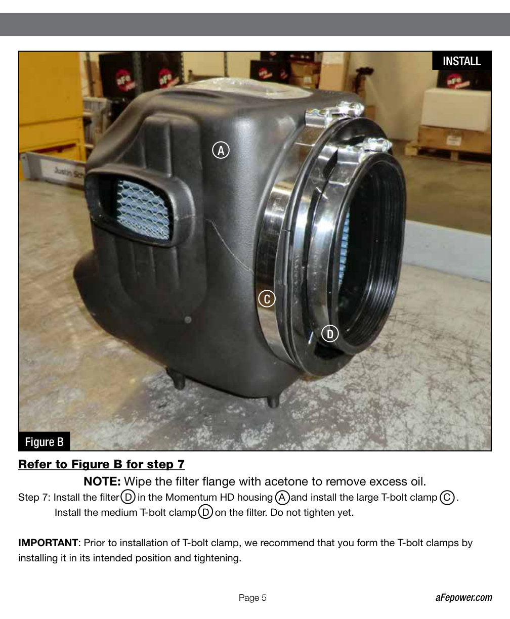 aFe Momentum HD Cold Air Intake | Ford F-250/350 08-10 (50-73004)