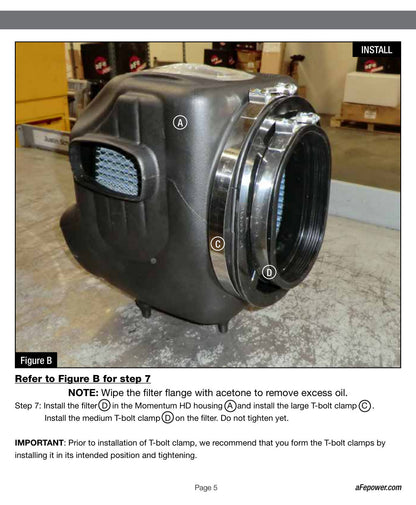 aFe Momentum HD Cold Air Intake | Ford F-250/350 08-10 (50-73004)