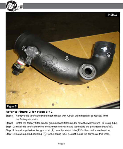 aFe Momentum HD Cold Air Intake | Ford F-250/350 08-10 (50-73004)