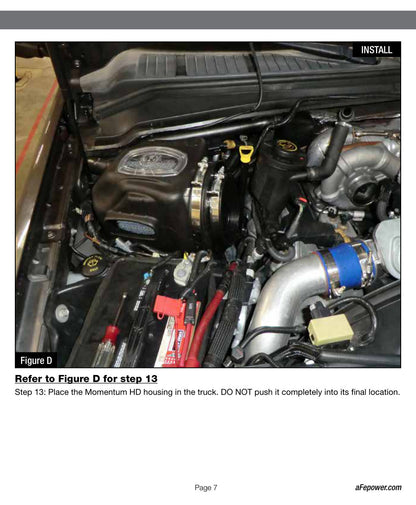 aFe Momentum HD Cold Air Intake | Ford F-250/350 08-10 (50-73004)
