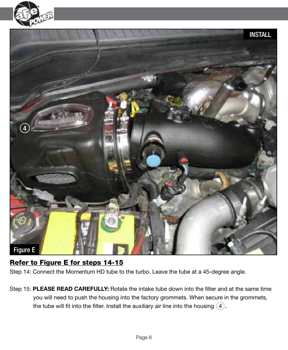 aFe Momentum HD Cold Air Intake | Ford F-250/350 08-10 (50-73004)