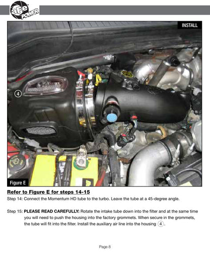aFe Momentum HD Cold Air Intake | Ford F-250/350 08-10 (50-73004)