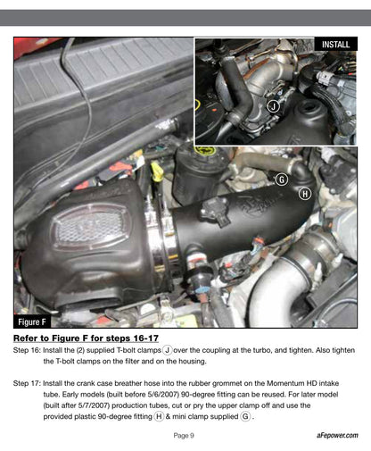 aFe Momentum HD Cold Air Intake | Ford F-250/350 08-10 (50-73004)