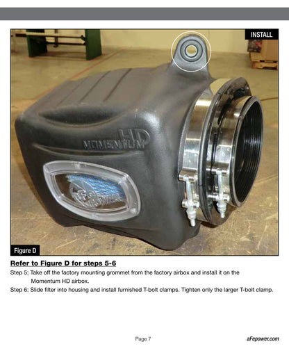 aFe Momentum HD Cold Air Intake | Ford F-250/350 11-16 (50-73005-1)