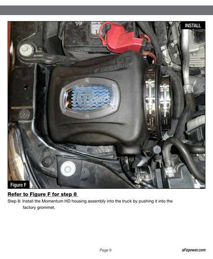 aFe Momentum HD Cold Air Intake | Ford F-250/350 11-16 (50-73005-1)