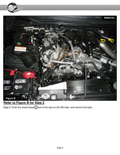 aFe Momentum HD PRO 10R Cold Air Intake | Ford Diesel Trucks V8-6.7L (17) (50-73006)