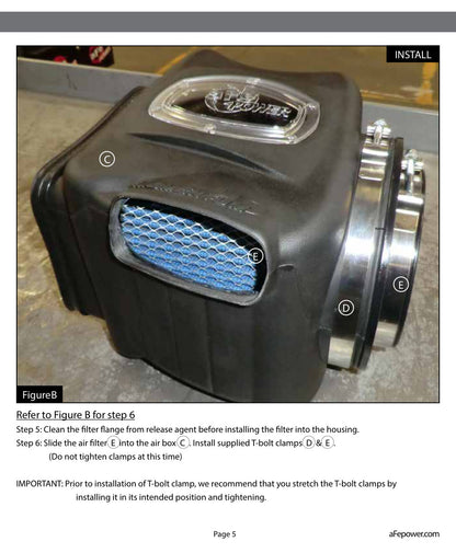aFe Momentum HD Pro 10R Stage-2 Cold Air Intake GM 06-07 (50-74003)