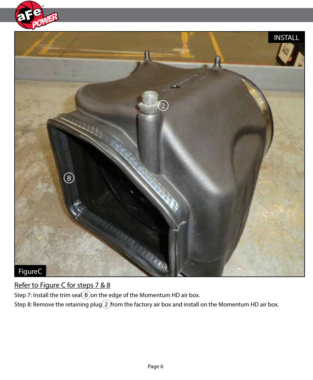 aFe Momentum HD Pro 10R Stage-2 Cold Air Intake GM 06-07 (50-74003)