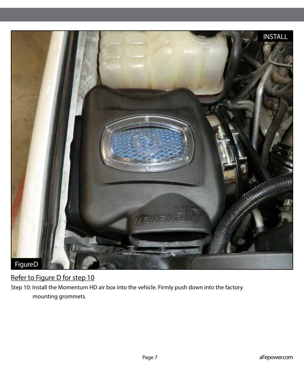 aFe Momentum HD Pro 10R Stage-2 Cold Air Intake GM 06-07 (50-74003)