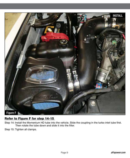 aFe Momentum HD Cold Air Intake | GM 05-10 V8-6.6L LMM (50-74004)