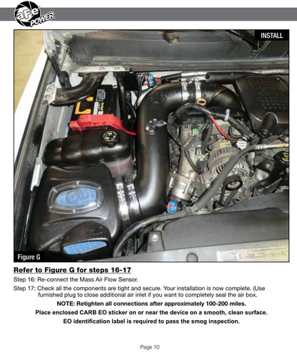 aFe Momentum HD Cold Air Intake | GM 05-10 V8-6.6L LMM (50-74004)