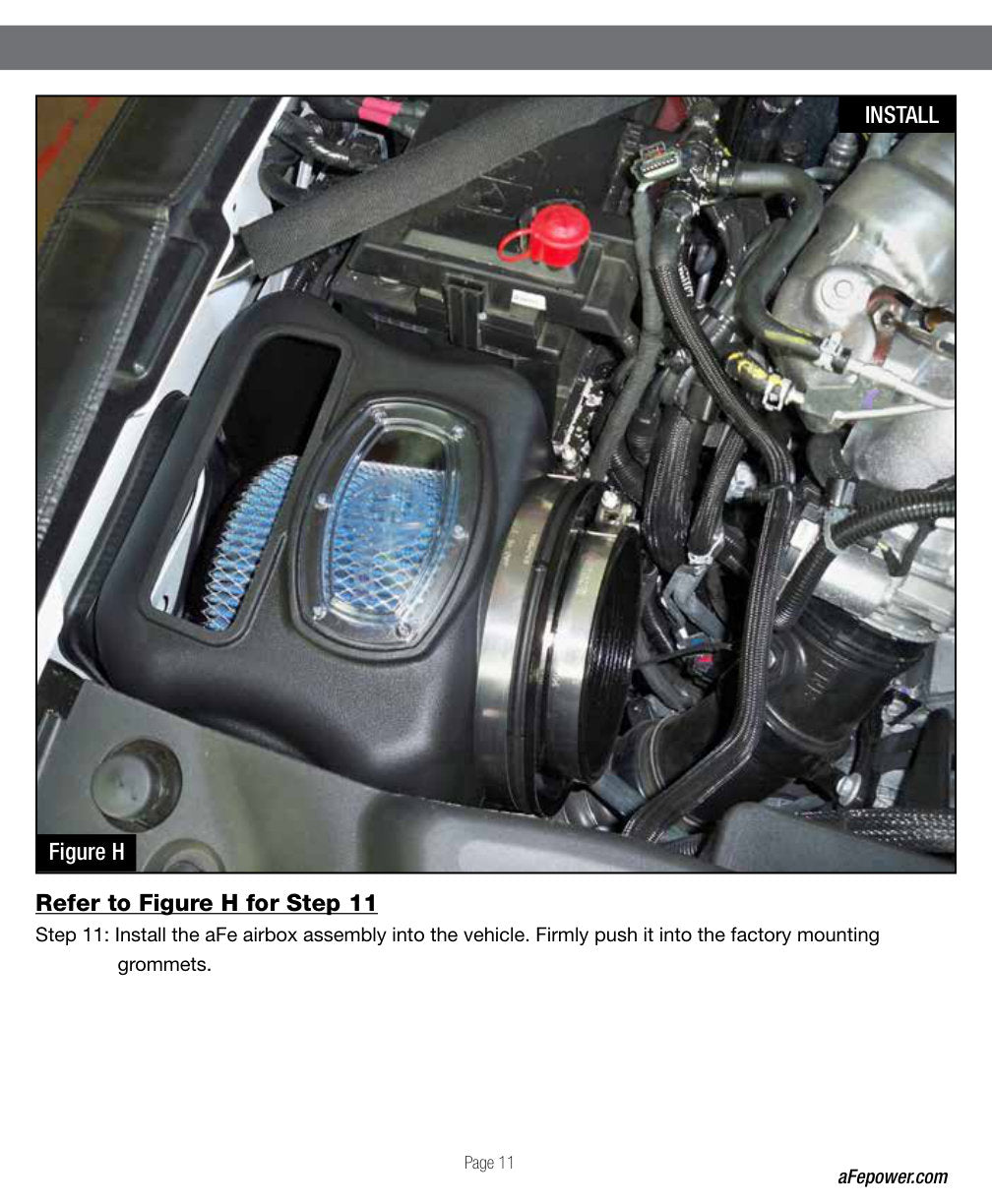 aFe Momentum HD Pro 10R Cold Air Intake System | GM Diesel Trucks V8 6.6L L5P 2017 (50-74008)
