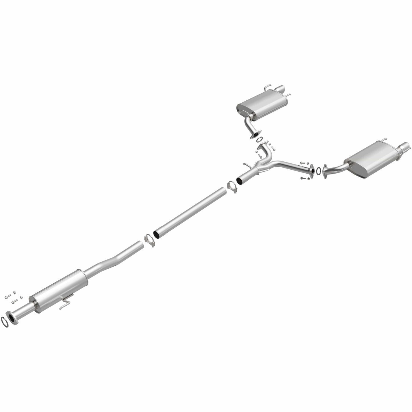 BRExhaust Direct-Fit Replacement Exhaust System 106-0557