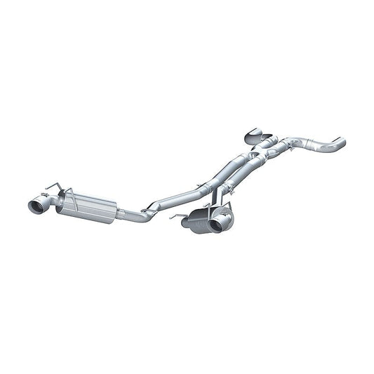 MBRP 2010 Chev Camaro V6 3.6L Dual Cat Back Round Tips   (11 Conv. MUST purchase mbrpAD1710) (T409)