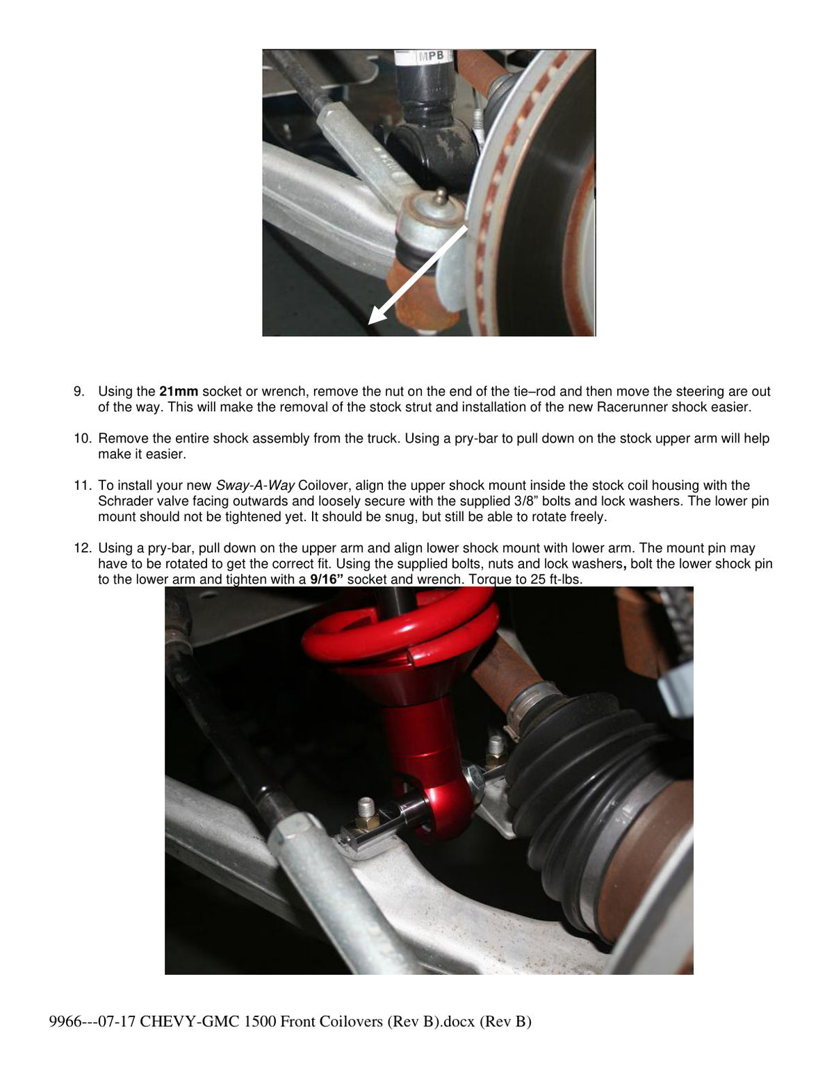 aFe 2.5in Front Coilover Kit | GM 1500 (07-14) (501-5600-01)