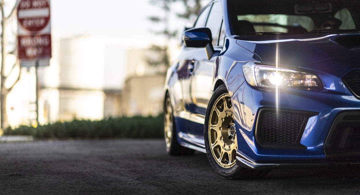 (set of 4) Method MR502 Rally Gold | 17x8" +38mm | 5x4.5in Wheel