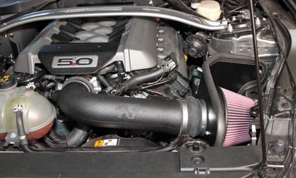 K&N 2015 Ford Mustang GT 5.0L V8 F/I Performance Intake Kit | Ford Mustang (15) (63-2590)