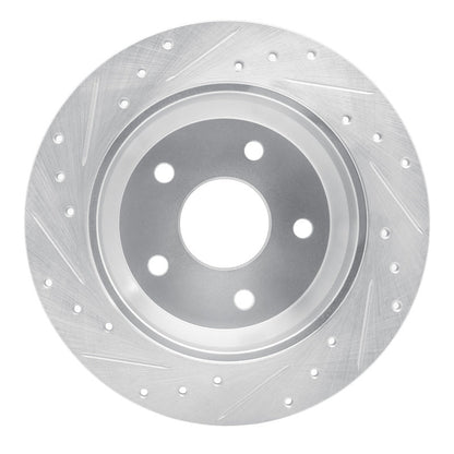 DFC D&S Silver Brake Rotor (REAR RIGHT): Jeep Grand Cherokee (99-04)