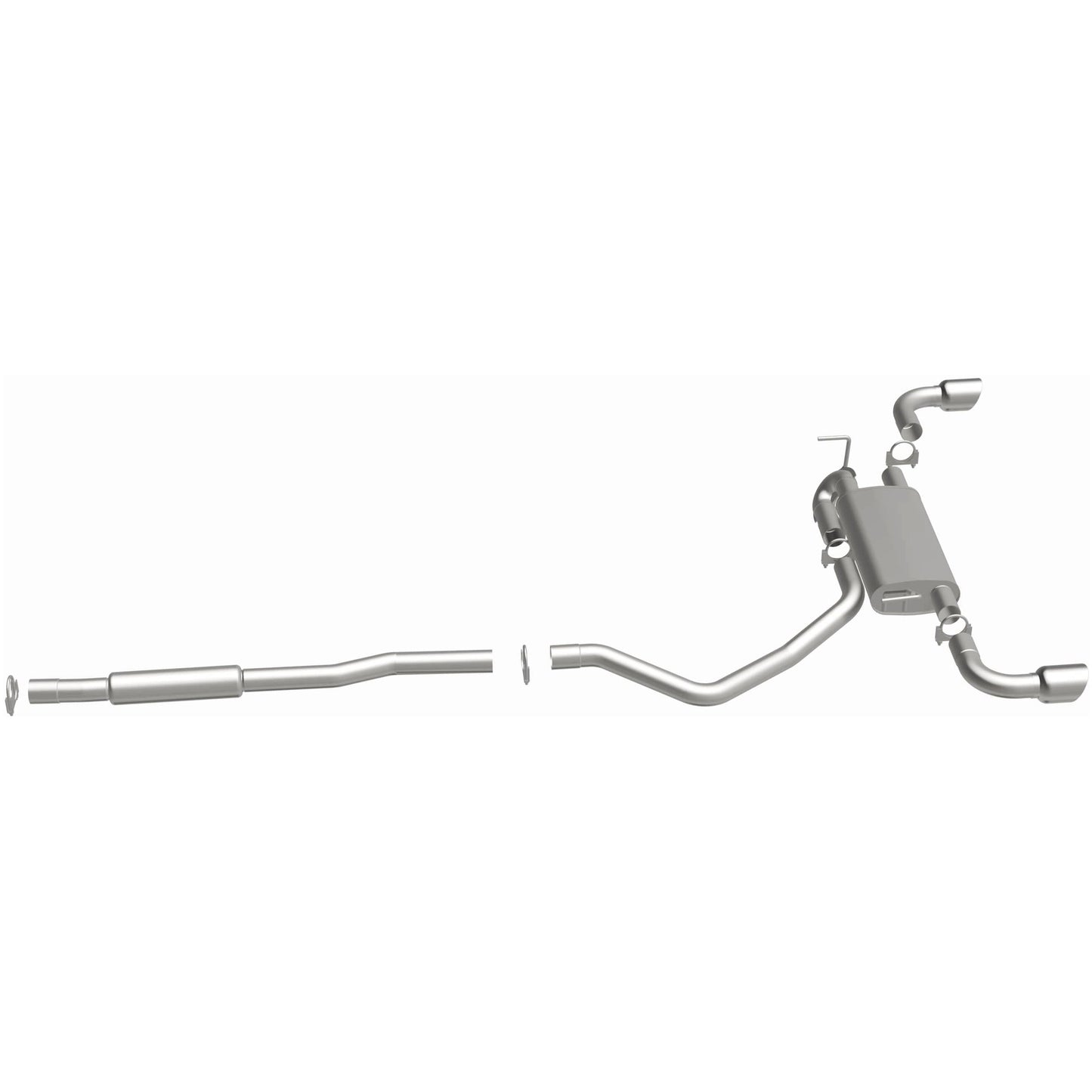 BRExhaust 2014-2022 Jeep Cherokee 3.2L Direct-Fit Replacement Exhaust System