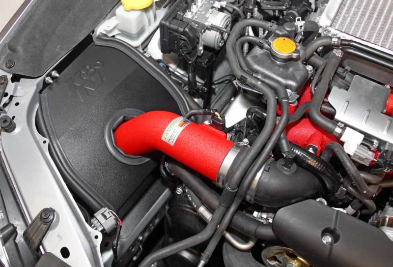 K&N 2015-2021 Subaru WRX-STI 2.5L H4 Red Typhoon Short Ram Intake | Subaru WRX (14-21) (69-8007TWR)