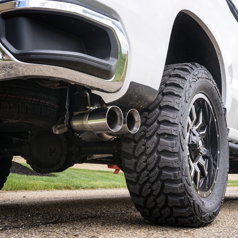 Stainless Works 3in Legend Catback | Chevrolet Silverado 5.3L (19+) Factory Conct Dual Polished Tip (CT19CBYL)